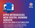 EPFO for DSC signing